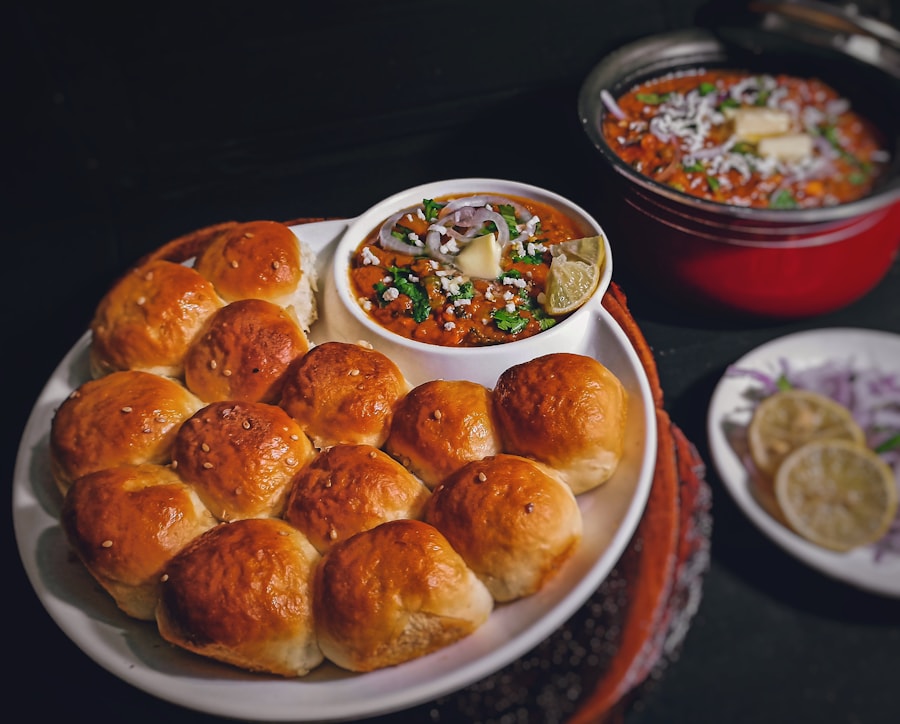 Baharatli sokak yemegi